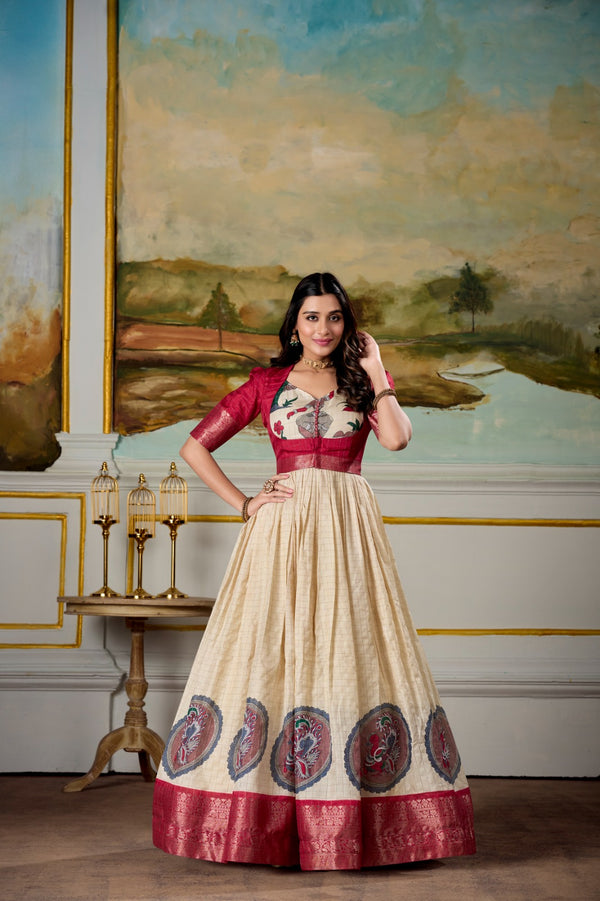 Soft, regal, and stunning Dola silk gowns