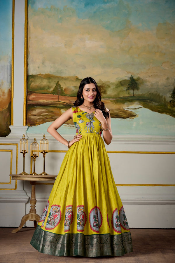 Soft, regal, and stunning Dola silk gowns