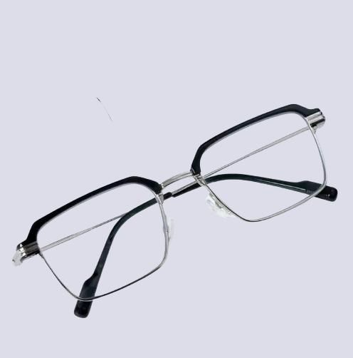 Premium Square Rimless Eyeglasses – Ultra-Light & Stylish