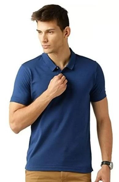 Men’s Polo T-Shirt Pack of 2 – Navy Blue & White