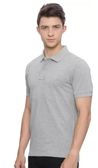 Men’s Polo T-Shirt Pack of 2 – Grey & Navy Blue