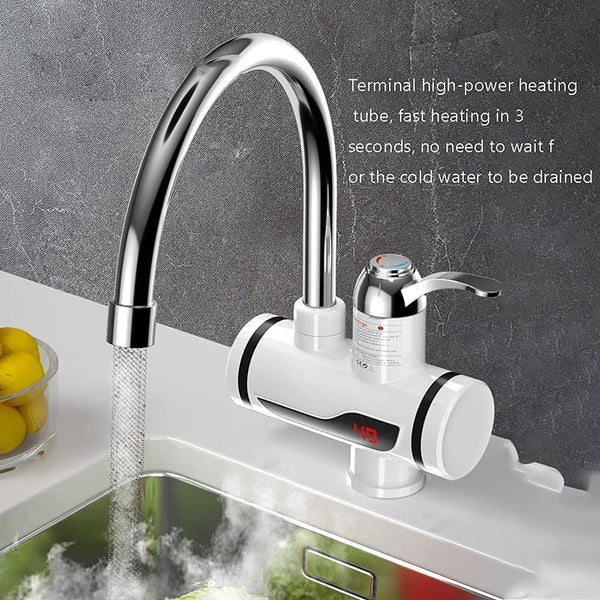 Instant Electric Water Heater Faucet – Digital Temperature Display