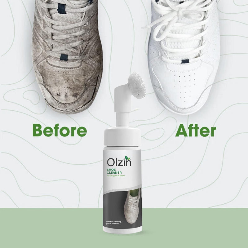 Olzin Shoe Cleaner – Revive Your Soles, Refresh Your Sneakers (Pack of 2)