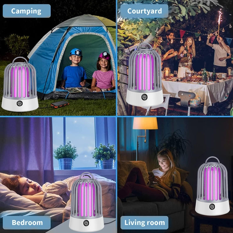 USB Rechargeable Mosquito Killer Lamp – Safe & Efficient Insect Zapper