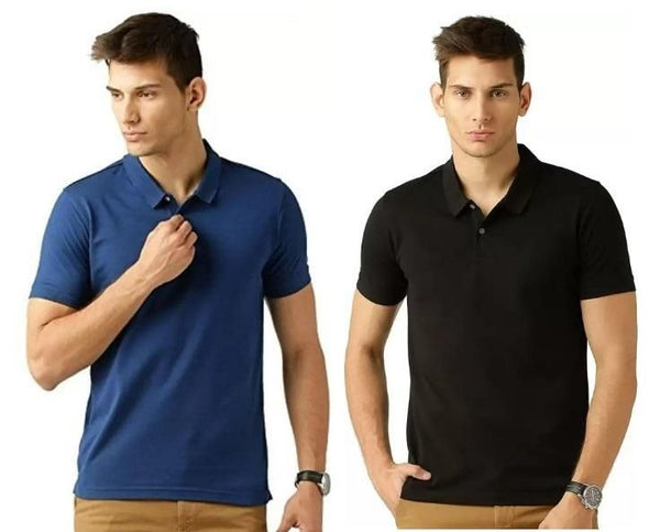 Men’s Classic Polo T-Shirt Pack of 2 – Stylish & Comfortable Everyday Wear